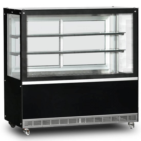 Soğuk Pasta Teşhir Dolabı, Düz Camlı 130x70x130 cm Soğuk Pasta Teşhir Dolabı, Düz Camlı 130x70x130 cm